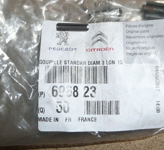 Zaślepka wybieraka skrzyni biegów Citroen C3