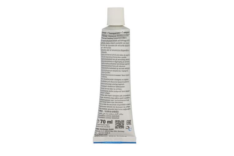 SILIKON TRANSPARENTNY -50C  +200C 70ML