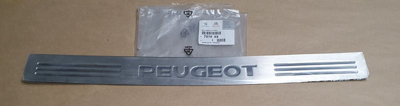 Nakładka Progu Prawa Oryginał Peugeot 207
