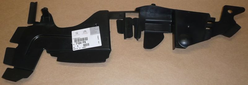 Wspornik wentylatora Peugeot 206+ prawy