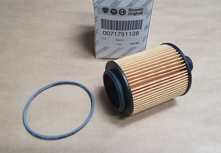 Filtr Oleju Wkład Oryginał Fiat 1.3 Multijet
