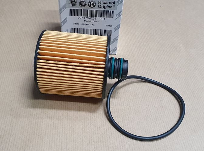 Filtr oleju Oryginał Fiat 500 1.6