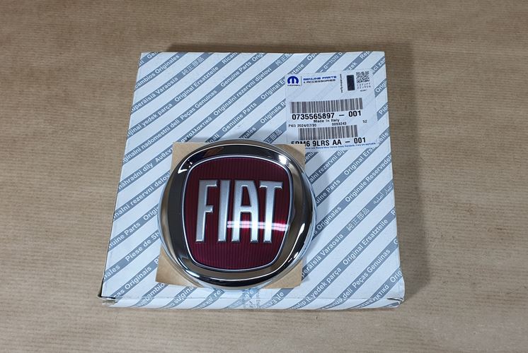 Emblemat Tył Oryginał Fiat 500
