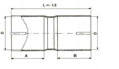 ZLACZKA KIELICHOWA 42MM L-120 MM