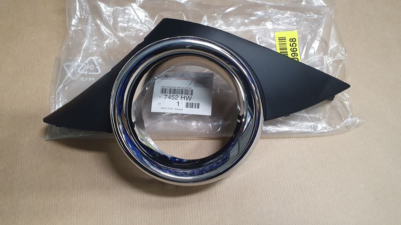 Ramka halogenu lewa Oryginał Peugeot 207
