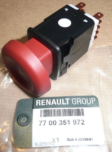 Włącznik świateł awaryjnych Renault Master II