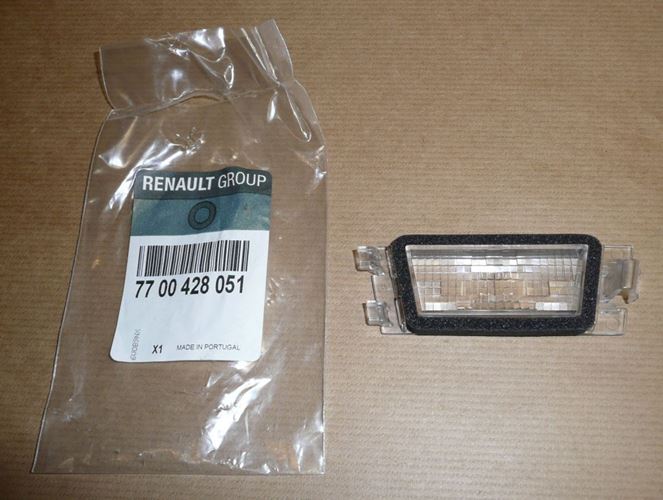 Lampa tablicy rejestracyjnej Renault Megane I Renault Scenic