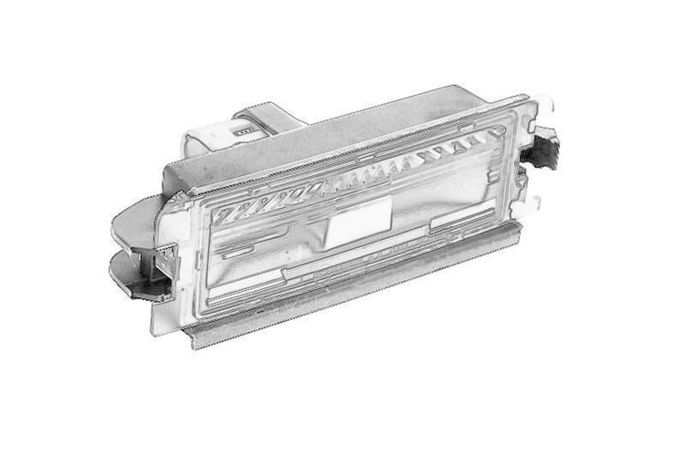 Lampa tablicy rejestracyjnej Renault Clio II Dacia Logan