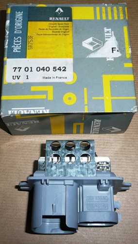 Opornik dmuchawy Renault Megane I od 1996 do 08.2003
