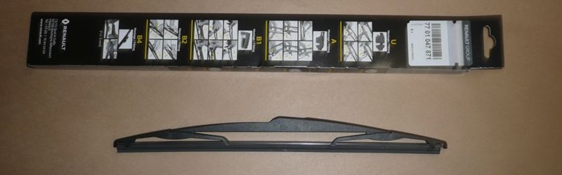 Ramię wycieraczki tył Renault Laguna II