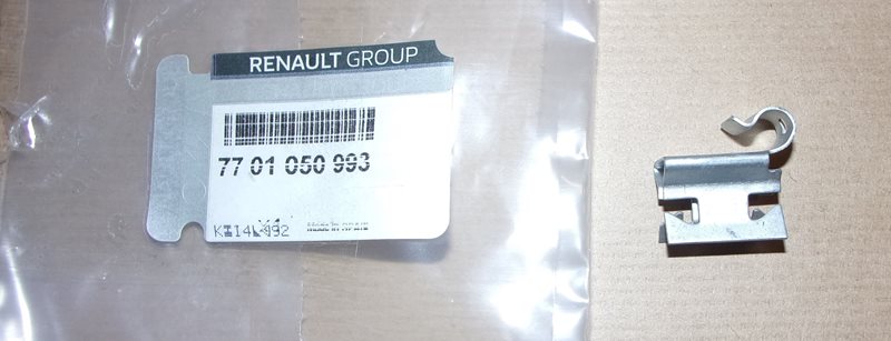 Spinka osłony silnika Renault Clio III 2.0 16V