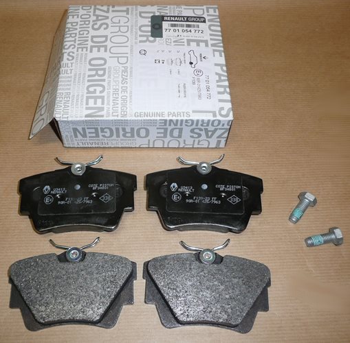 Klocki hamulcowe Renault Trafic II 1.9 2.0 Dci tył