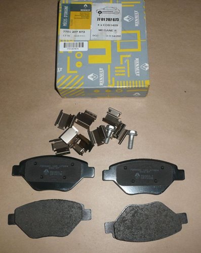 Klocki hamulcowe Renault Megane Scenic 2002>