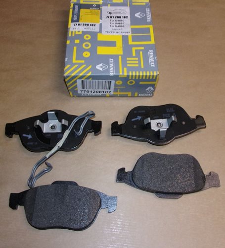 Klocki hamulcowe Renault Laguna II 1.6 1.8 1.9 Dci