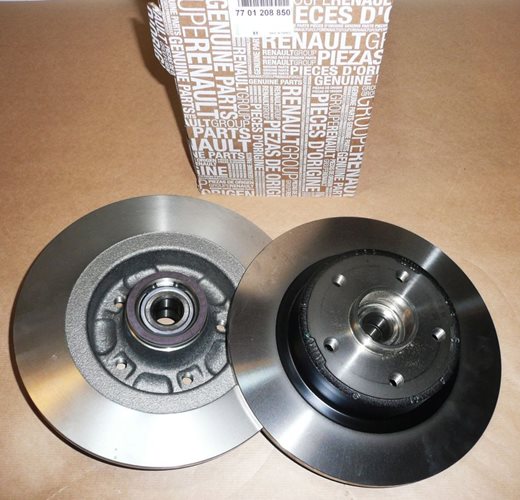 Tarcza hamulcowa komplet Renault Megane II 2.0 Dci tył