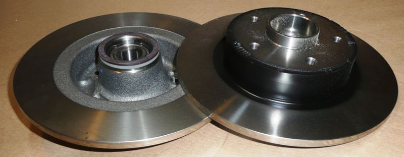 Tarcza hamulcowa komplet Renault Megane II 2.0 Dci tył