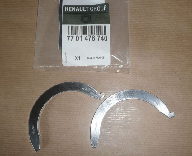 Półpierścienie korbowodowe Renault Megane III 2.0 D
