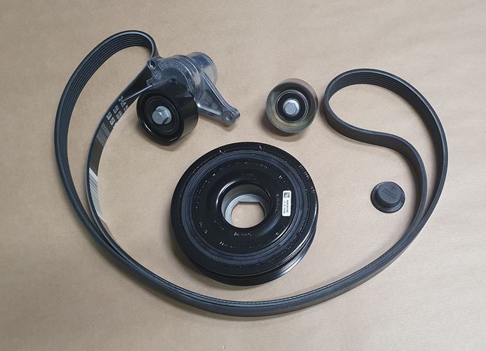 Komplet paska klinowego Renault Megane III 2.0 Dci