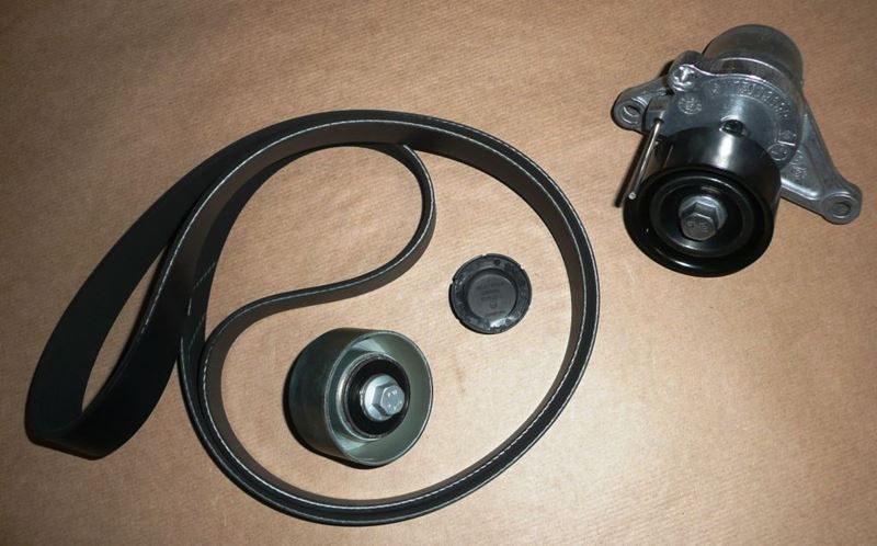 Komplet paska klinowego Renault Koleos 2.0 Dci