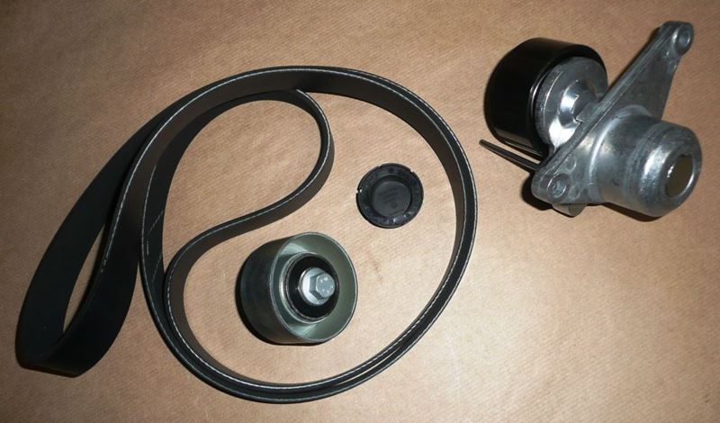 Komplet paska klinowego Renault Koleos 2.0 Dci