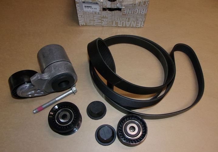Komplet paska klinowego Renault Laguna III 3.0 Dci