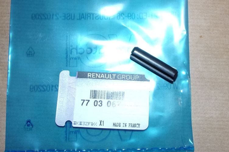 Zabezpieczenie skrzyni biegów Renault