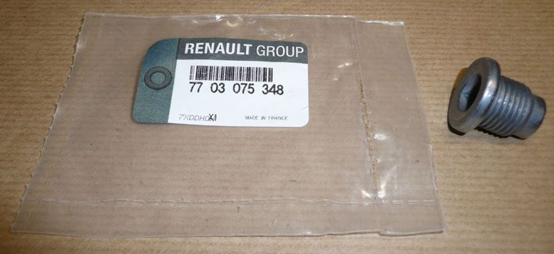 Korek misy oleju Dacia Logan 1.5 Dci