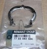 Obejma przewodu kolektora EGR Renault F9Q