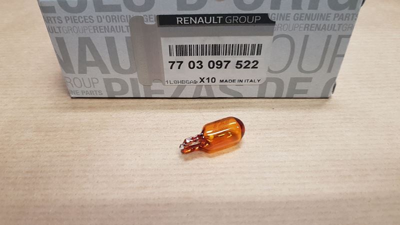 Żarówka 12V WY5W cokół W2.1x9.5d Citroen Peugeot Renault