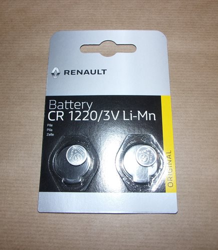 Bateria pilota CR1220