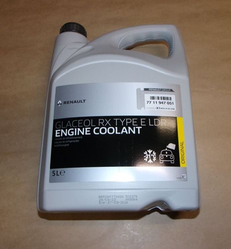 Płyn do chłodnicy Renault RX Type D 5L -21°C