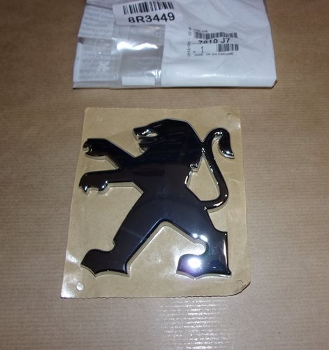 Emblemat Napis Znaczek Oryginał PSA Peugeot 307