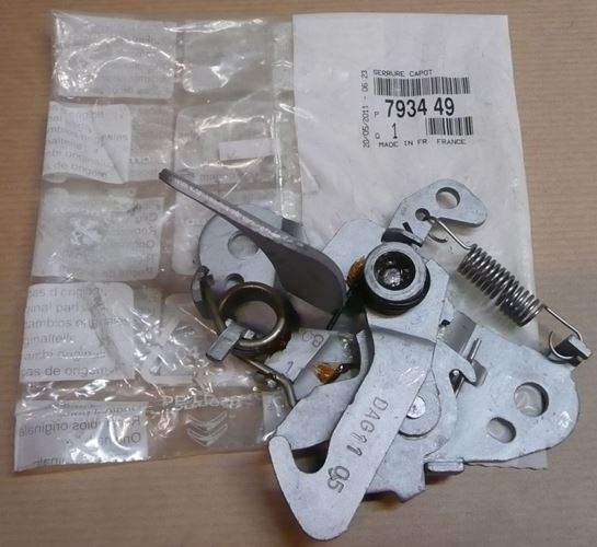 Zamek maski pokrywy silnika Peugeot 206