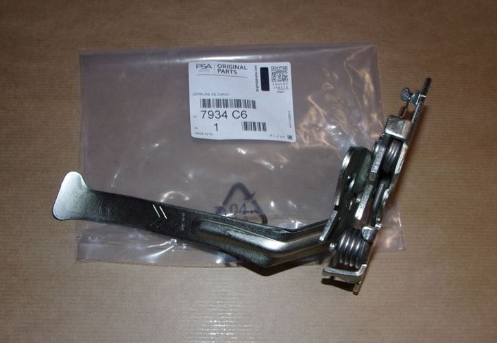 Zamek maski pokrywy silnika Citroen C4