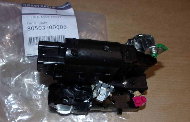 Zamek drzwi Renault Kangoo lewy 2 PIN