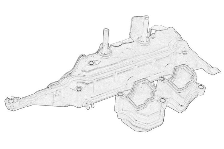 Separator oleju (separator oleju) NISSAN PRIMASTAR, QASHQAI I, X-TRAIL  OPEL VIVARO A  RENAULT ESPACE IV, GRAND SCENIC II, GRAND SCENIC III, KOLEOS I, LAGUNA, LAGUNA II, LAGUNA III 2.0D 08.05-