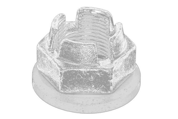 Nakrętka piasty koła przód FIAT TALENTO  NISSAN NV300, PRIMASTAR  OPEL VIVARO A, VIVARO B  RENAULT CLIO III, ESPACE IV, LAGUNA II, LAGUNA III, MEGANE II, TRAFIC II, TRAFIC III 1.2-3.5 03.01-