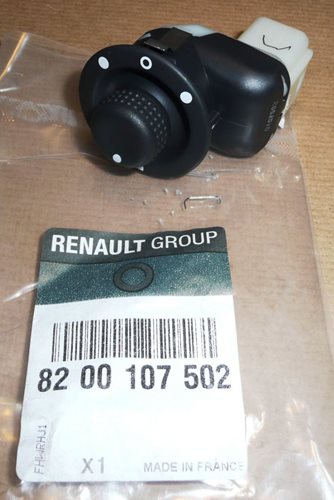 Sterowanie lusterkami Renault Megane II