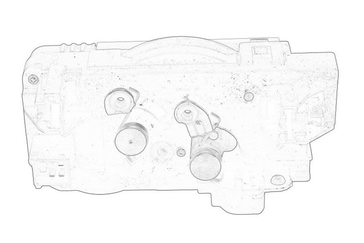 Zamek drzwi Renault Trafic II 3 PIN tył
