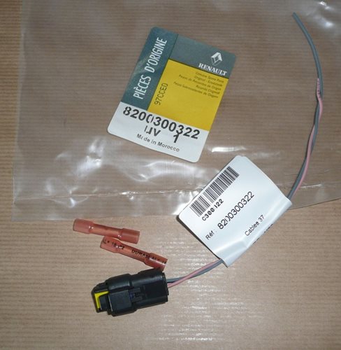 Wtyczka z wiązką wałka rozrządu Renault Modus