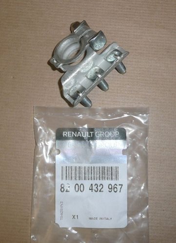 Klema minusowa Renault Megane III