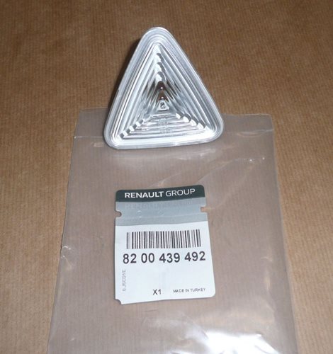 Lampka kierunkowskazu Renault Kangoo II biała