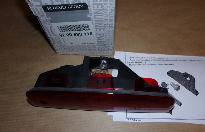 Lampa stopu Dacia Dokker