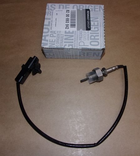 Czujnik temperatury spalin Renault Laguna I, II 2.0 Dci