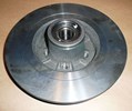Tarcza hamulcowa Renault Clio III tył ABS02