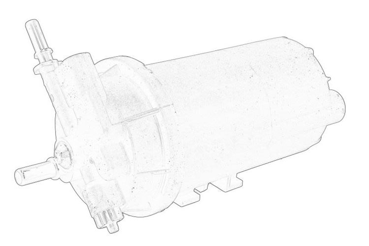 Filtr paliwa z obudową Renault Master II 2.5 Dci
