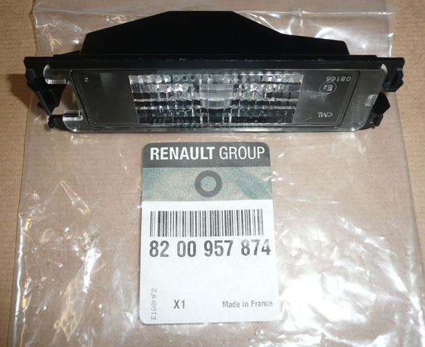 Lampa tablicy rejestracyjnej Dacia Logan Dacia Sandero