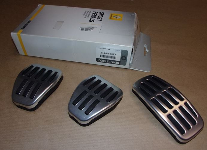 Gumy pedałów Renault Kadjar skrzynia manualna