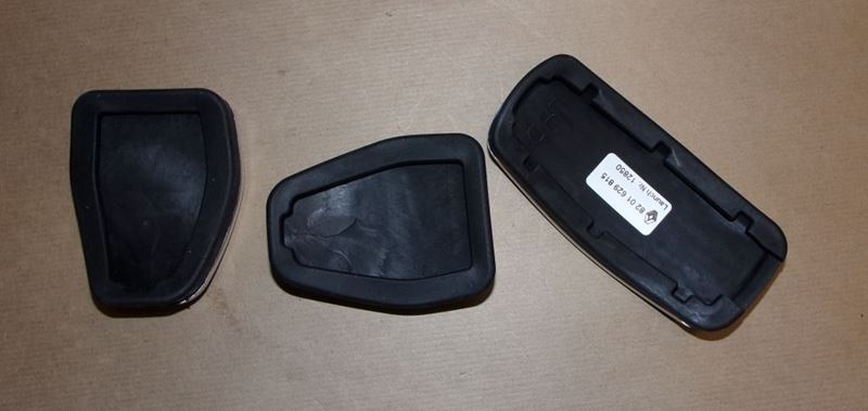 Gumy pedałów Renault Kadjar skrzynia manualna
