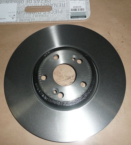 Tarcza hamulcowa Renault Espace IV Renault Vel Satis przód